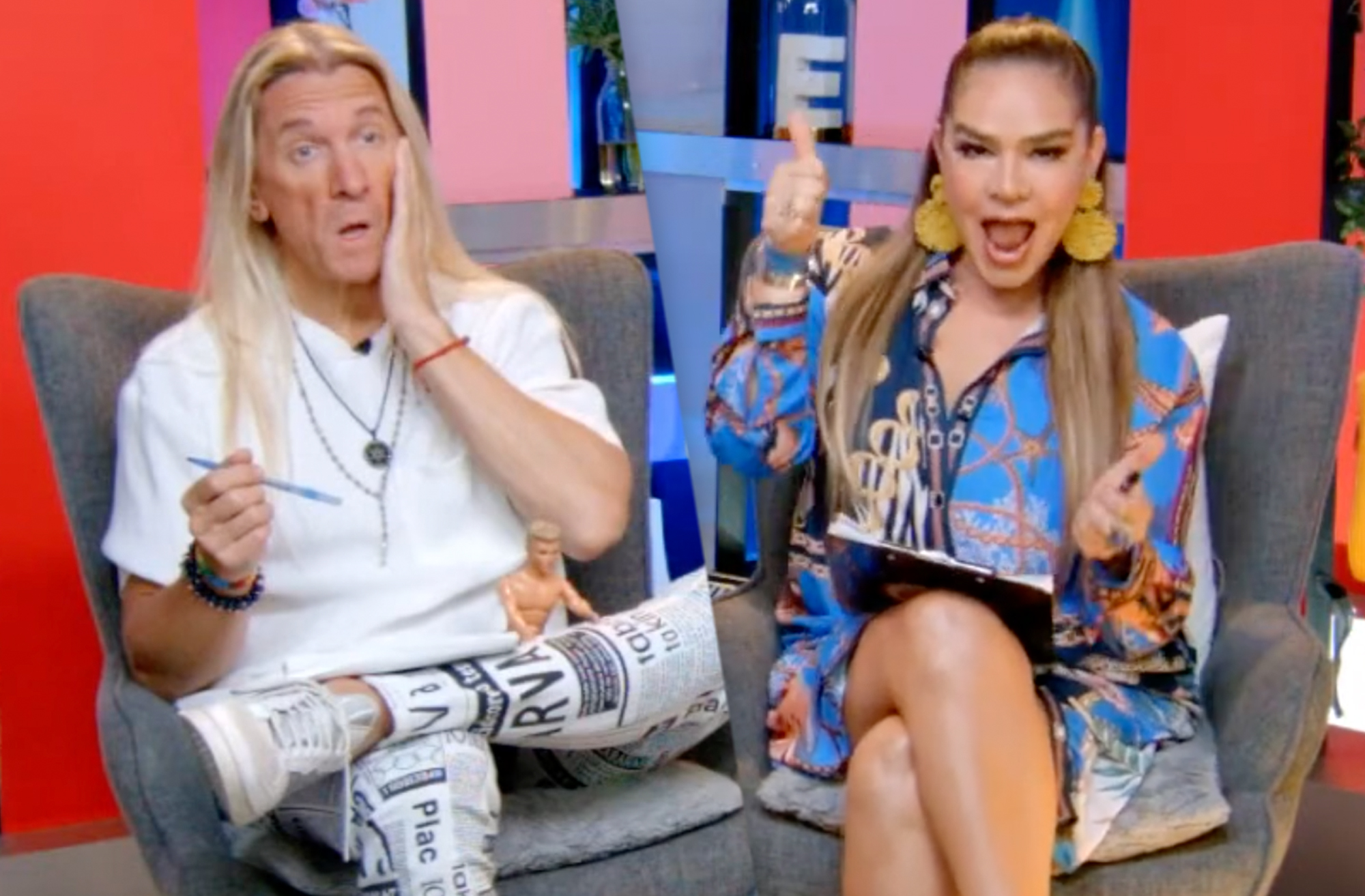 Javier Ceriani y Elisa Beristain de 'Chismes No Like' dan COVID-19 positivo - La Opinión