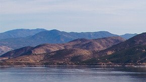 Los embalses de agua reducen su caudal con la falta de lluvias. / suministrada.