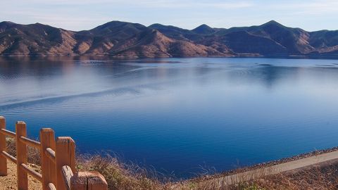 Los embalses de agua reducen su caudal con la falta de lluvias. / suministrada.