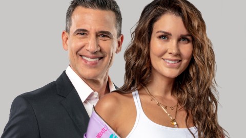 Jorge Aravena y Verónica Montes de 'La Casa de los Famosos' en Telemundo.