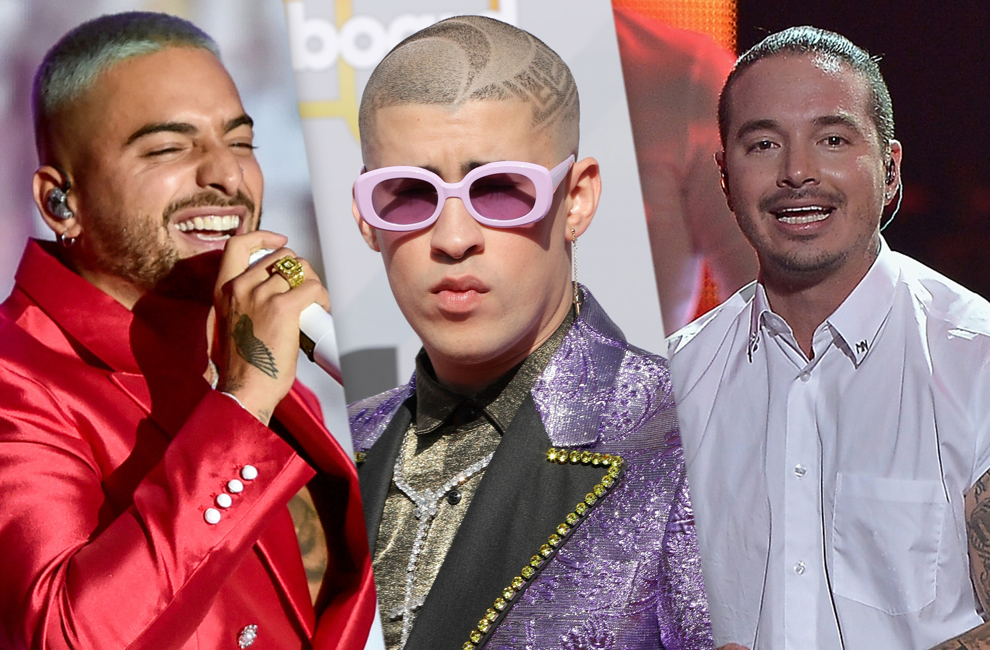 Maluma, Bad Bunny and J Balvin were some of the most nominated