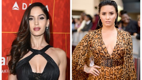 Natalia Barulich y Demi Lovato