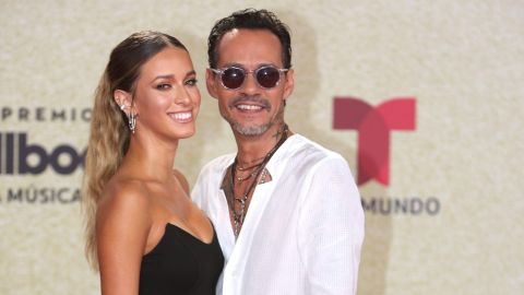 Madu Nicola y Marc Anthony fueron la pareja de la noche en la gala de los Premios Billboard.