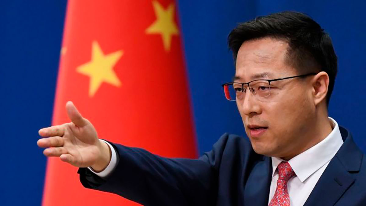 El portavoz de la cancillería china criticó duramente el acuerdo Aukus.