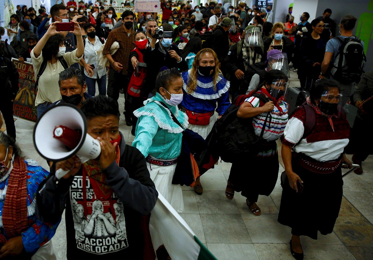 The EZLN’s indigenous squad returns to Mexico after bringing a message of inequality to Europe The EZLN’s indigenous squad returns to Mexico after bringing a message of inequality to Europe