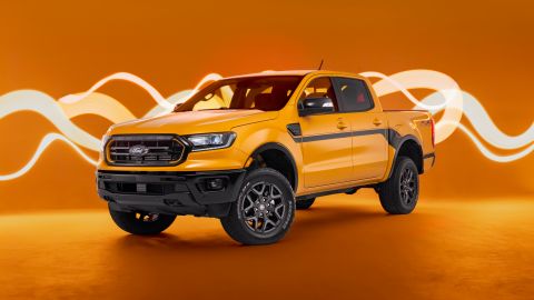 Foto frontal de la Ford Ranger Splash ™ 2022