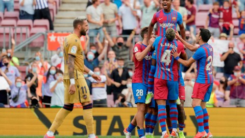 El delantero del Barcelona tardó 10 meses en recuperarse