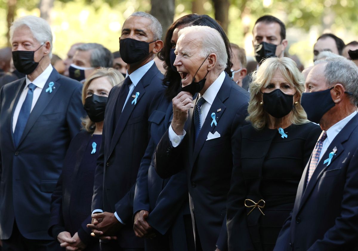 Presidents Biden, Clinton and Obama honor victims of 9/11 terrorist attack at ceremony in New York