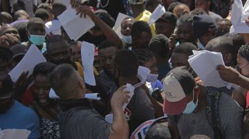 Migrantes en Tapachula Chiapas