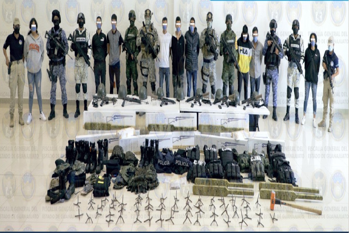 13 drug traffickers from the Elite Group of the CJNG and El Mencho fall;  there are 3 minors among detainees