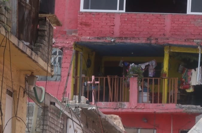 Derrumbe en el cerro del Chiquihuite deja 4 muertos. Foto: Agencia Reforma.