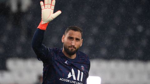 Gianluigi Donnarumma no está contento con la poca participación que ha tenido en el PSG.