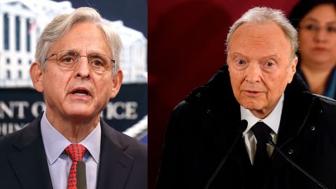 Merrick Garland y Alejandro Gertz Manero