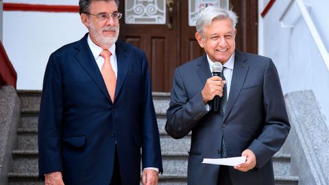 Julio Scherer Ibarra y AMLO