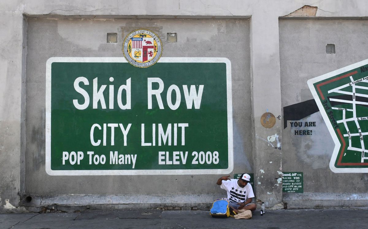 La ciudad de LA está considerada la capital del indigente.
