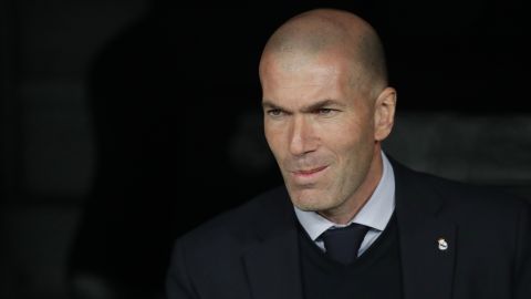 Zinedine Zidane, leyenda del fútbol francés.