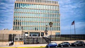 Edificio de la embajada de Estados Unidos en La Habana.