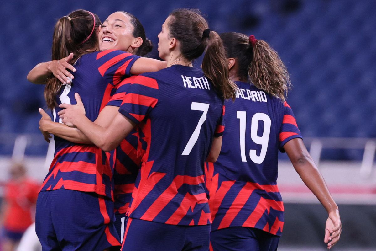 Equal salaries: US Soccer offered the same salaries for men’s and women’s teams