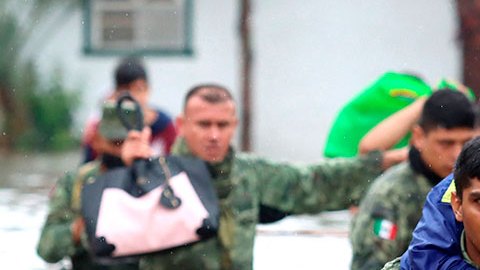 Inundaciones en México