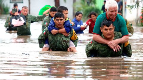 Inundaciones en México