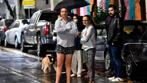 Ciudad de México personas en pijama