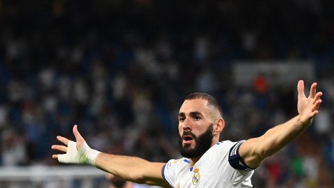 Benzema llegó a los 200 goles con el Real Madrid.