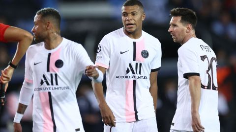 Neymar, Messi y Mbappé