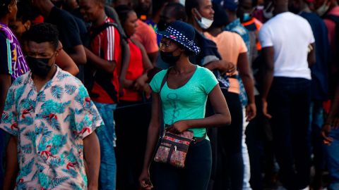 Haitianos en México