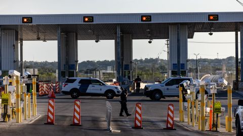 CBP cerró el puerto de entrada de Del Rio en Texas el 17 de septiembre de 2021.