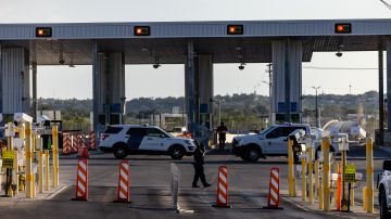 CBP cerró el puerto de entrada de Del Rio en Texas el 17 de septiembre de 2021.