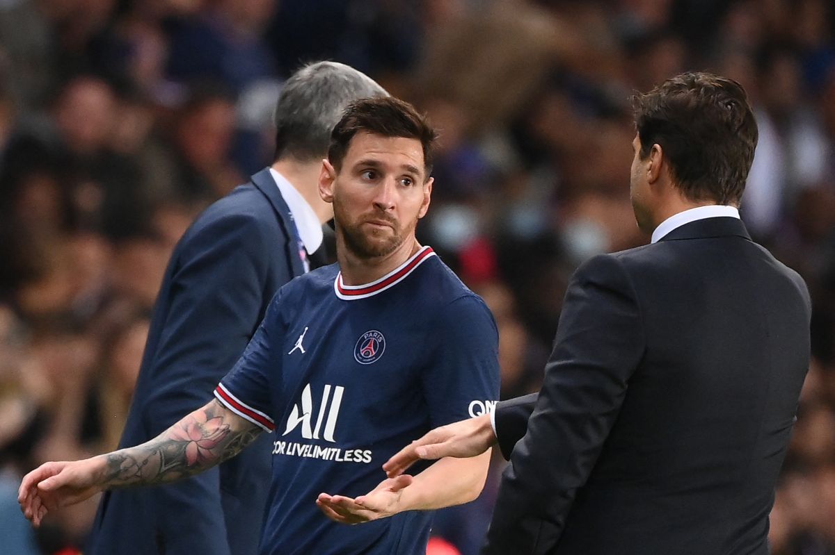 Video: Messi was substituted without scoring a goal and did not shake hands with Pochettino