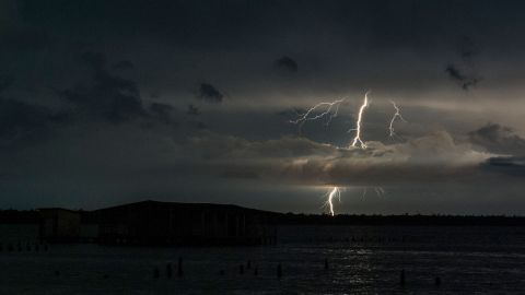 Hubo tormentas eléctricas en varias partes del sur de California.