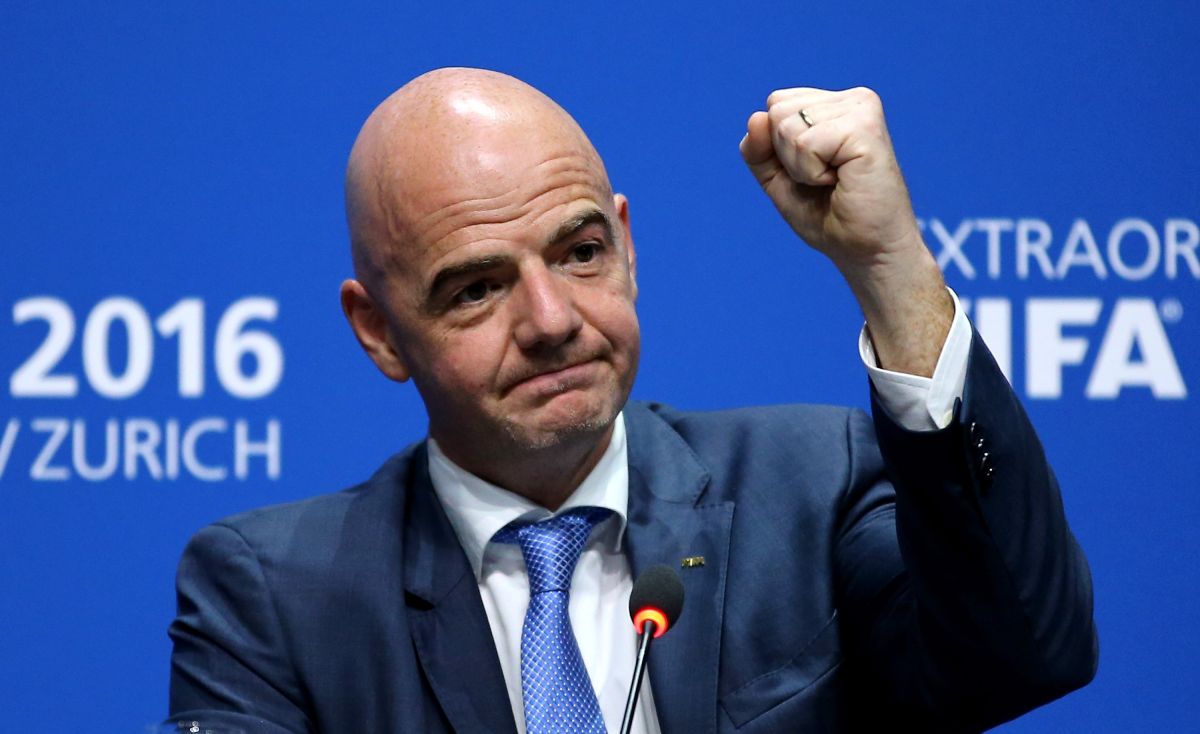 Gianni Infantino, presidente de la FIFA.