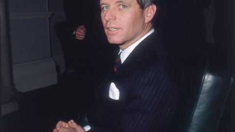 El senador Robert Kennedy (1925-1968).