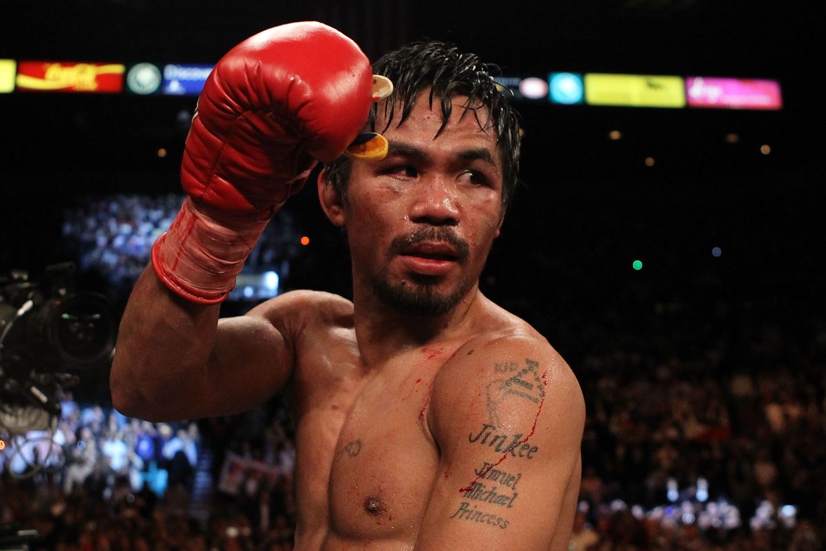 Pacquiao finaliza su carrera con 68 victorias, 8 derrotas y 2 empates.
