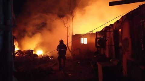 Incendio Ciudad Juárez