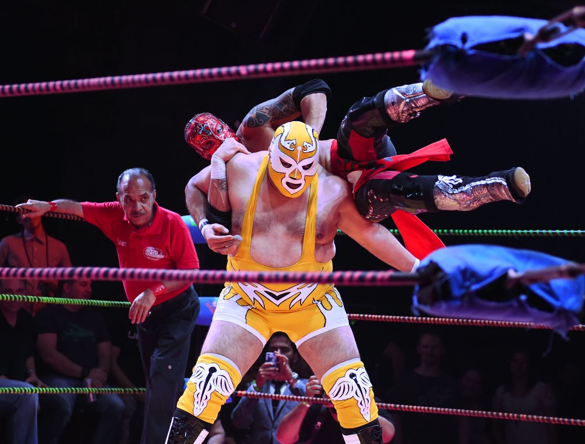 Video: this is how the earthquake that shook Mexico in a wrestling event was experienced