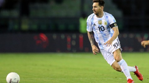 Messi hizo realidad el sueño de un pequeño niño brasileño.