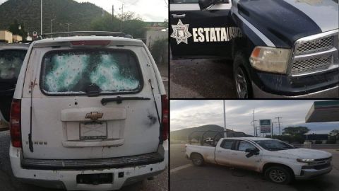 VIDEO: Abaten a 4 sicarios y 2 policías resultan heridos tras fuerte enfrentamiento en Pitiquito, Sonora
