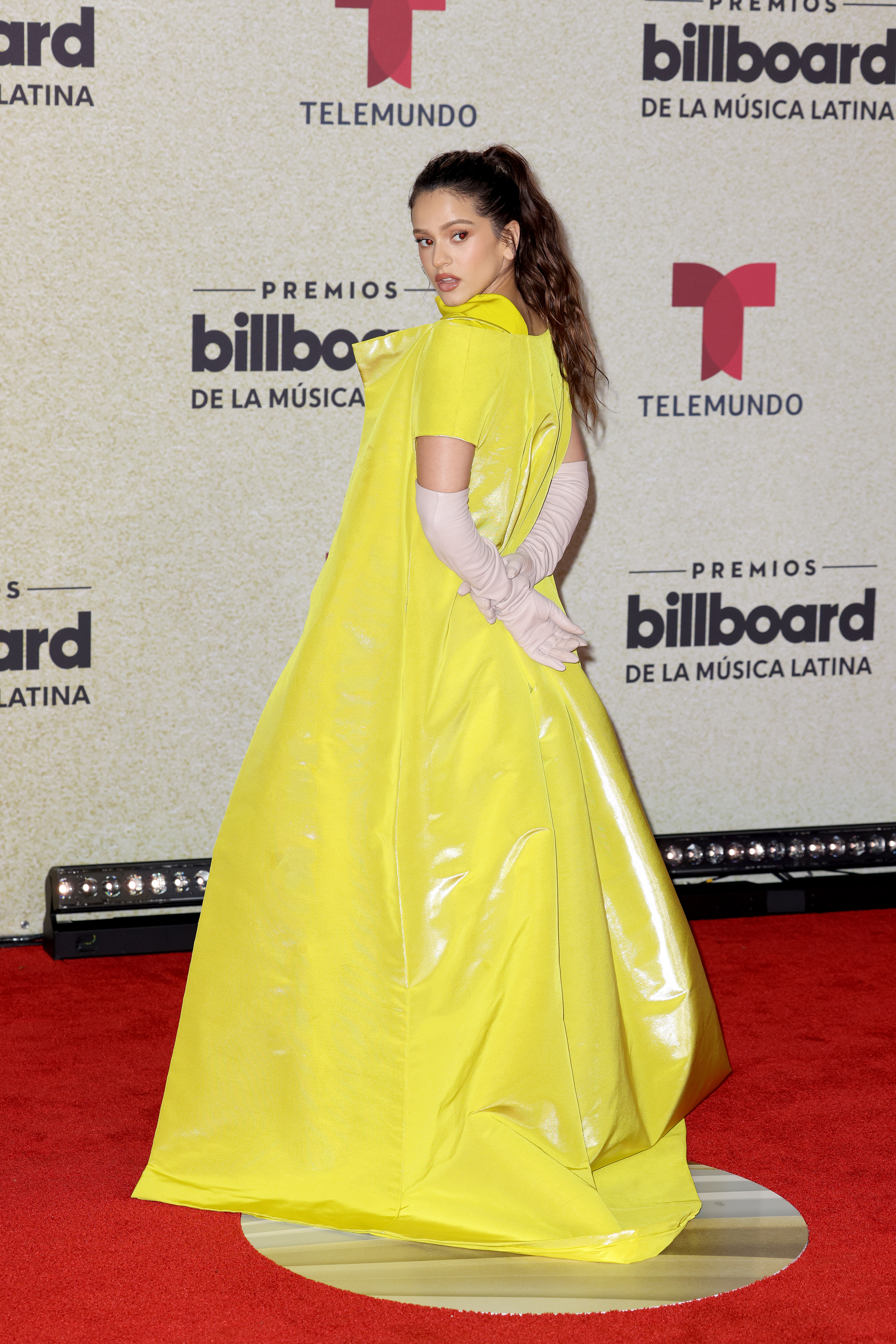 Rosalía en los Premios Billboard 2021.