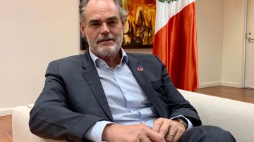 El secretario de Turismo de Guanajuato, Juan José Álvarez Brunel invita a visitar Guanajuato. (Araceli Martínez/La Opinión)