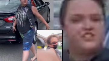 VIDEO: "Sal del auto", conductora de Lyft pide a gritos a pasajero que baje de auto y lo abandona en medio de carretera