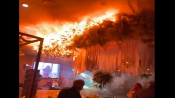 VIDEO: Pirotecnia provoca incendio durante boda de mexicanos