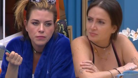 Alicia Machado y Celia Lora en 'La Casa de los Famosos'.