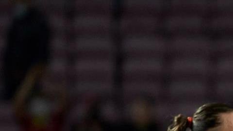 El único futbolista del once del Barça por encima de los 30 años fue Sergio Busquets (33).