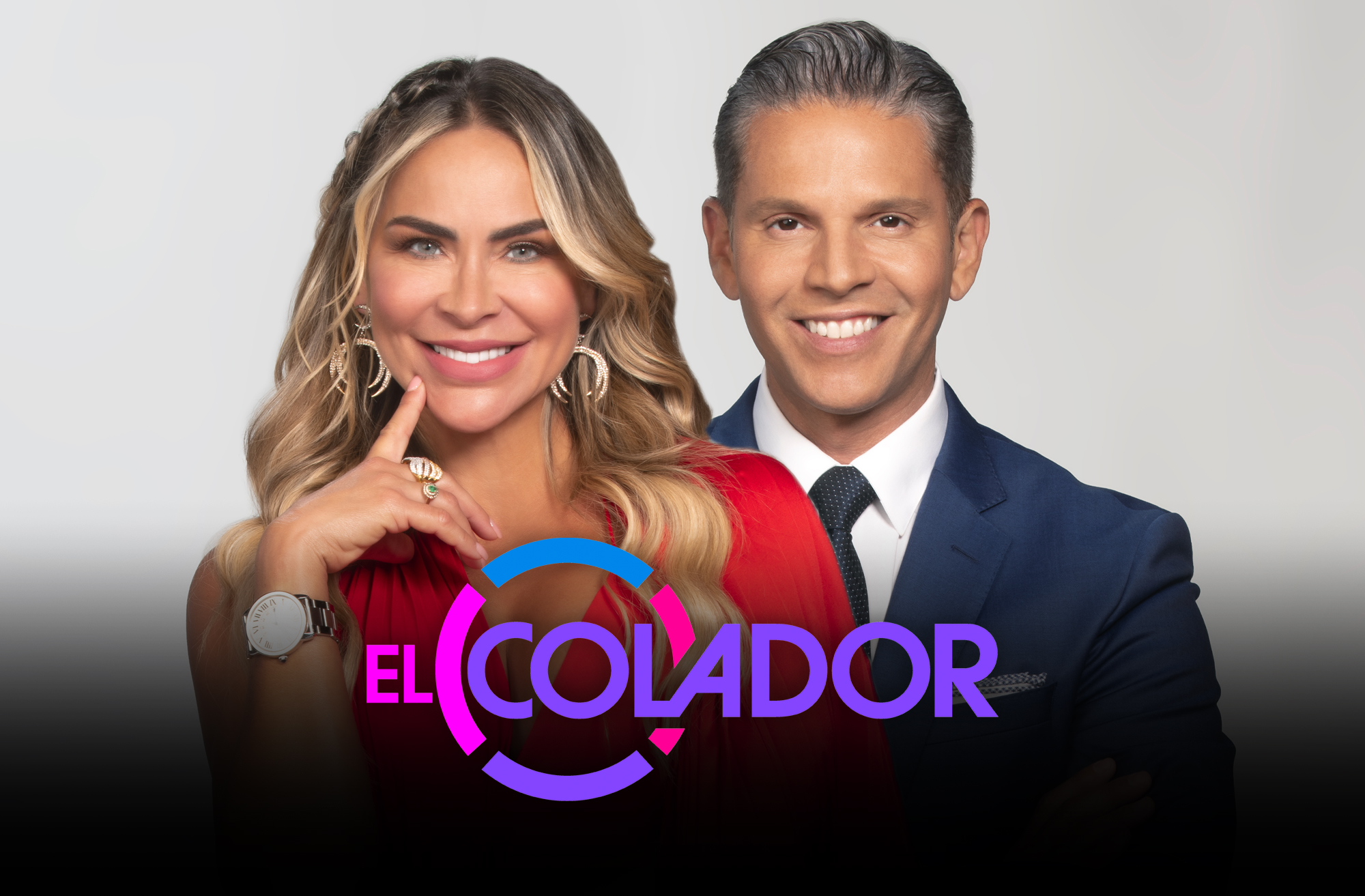 Aylin Mujica y Rodner Figueroa son los presentadores de 'El Colador'