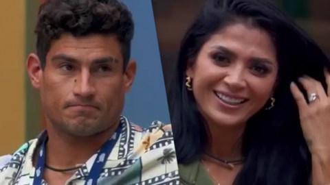 Kelvin Rentería y Kimberly Flores en 'La Casa de los Famosos'