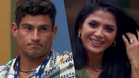 Kelvin Rentería y Kimberly Flores en 'La Casa de los Famosos'