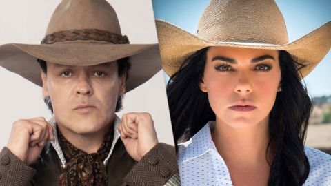 Pedro Fernández es 'Malverde' y Livia Brito es 'La Desalmada'.