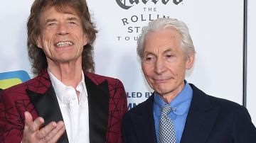 Mick Jagger y Charlie Watts